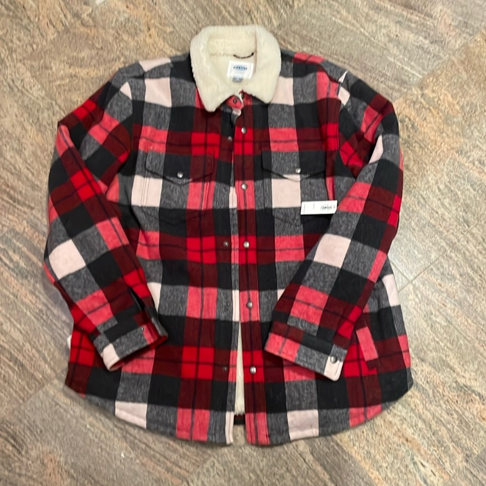 Old Navy Sherpa Lined Button Jacket NWT